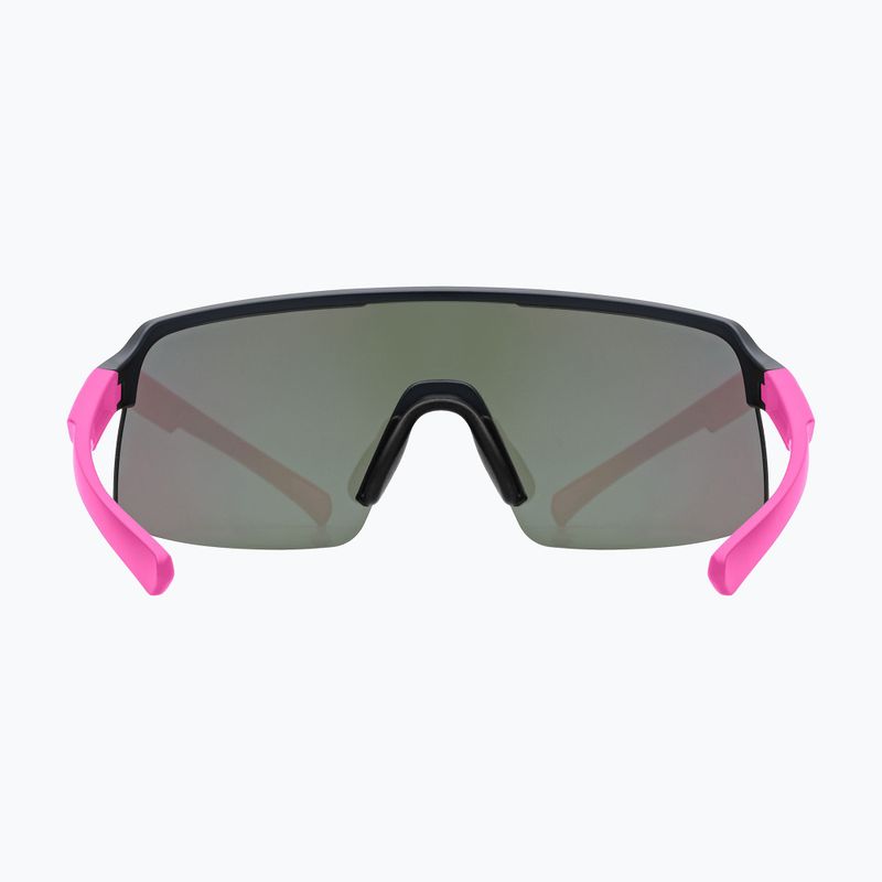 Okulary przeciwsłoneczne dziecięce UVEX Dyrt Jr black pink mat/mirror pink 3