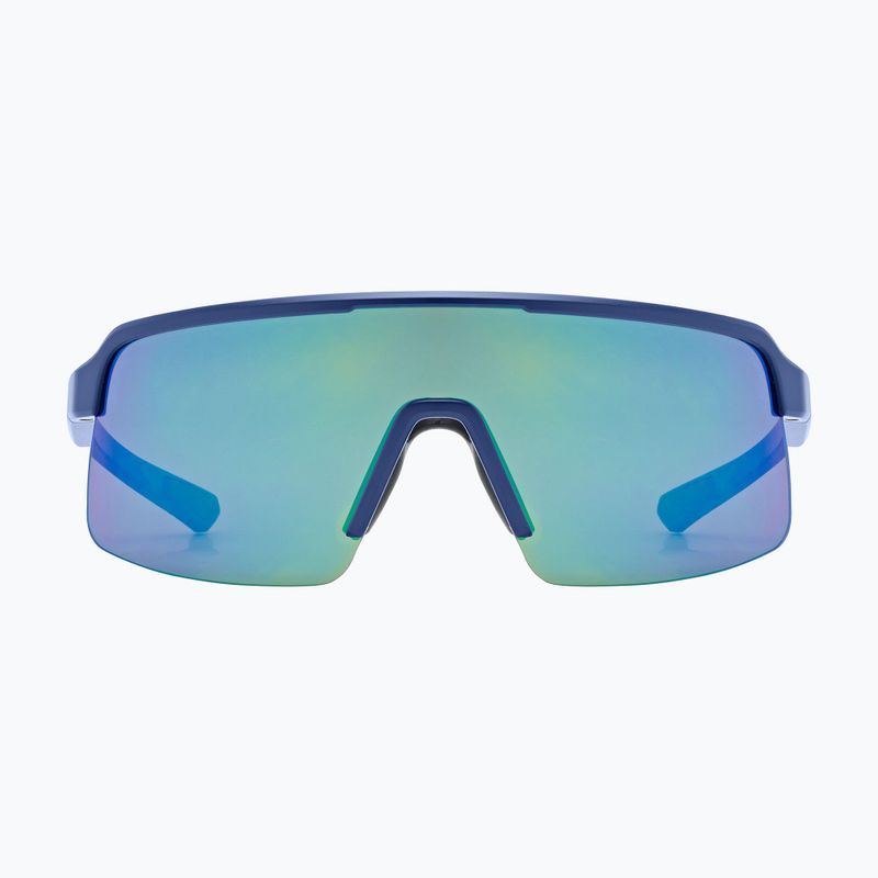 Okulary przeciwsłoneczne dziecięce UVEX Dyrt Jr blue matt/mirror green 2