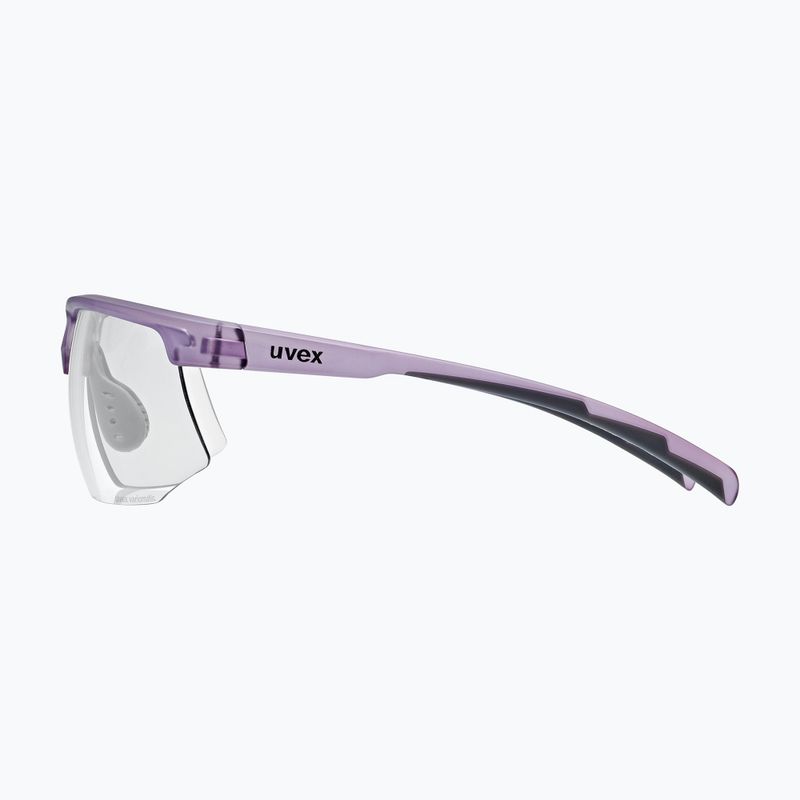 Okulary przeciwsłoneczne UVEX Aerios Small V purple matt/smoke 5