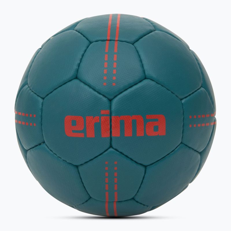 Piłka do piłki ręcznej ERIMA Pure Grip Heavy petrol/flery coral rozmiar 3