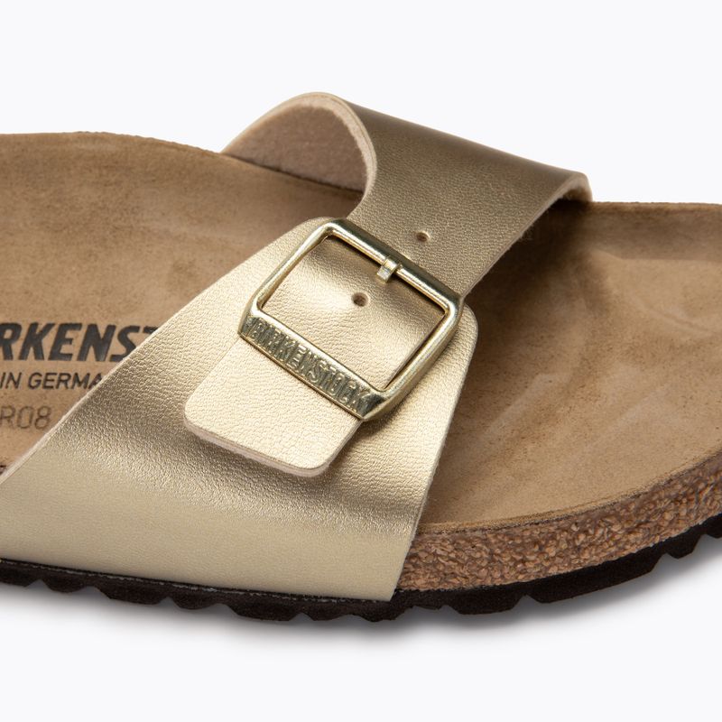 Klapki BIRKENSTOCK Madrid BF Narrow gold 8