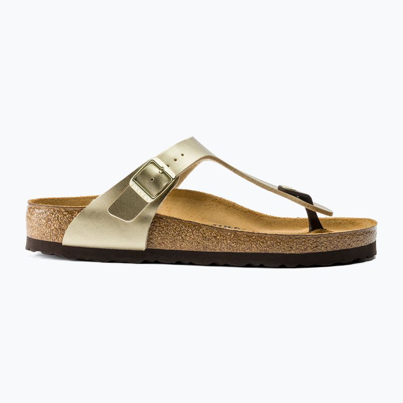 Japonki damskie BIRKENSTOCK Gizeh BF Regular gold 9