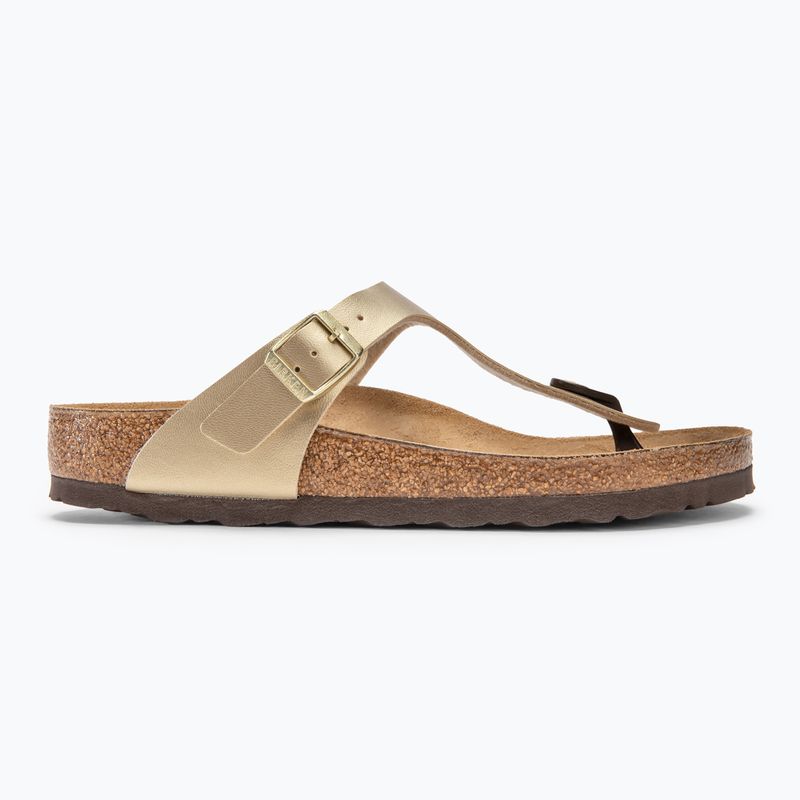 Japonki damskie BIRKENSTOCK Gizeh BF Regular gold 2