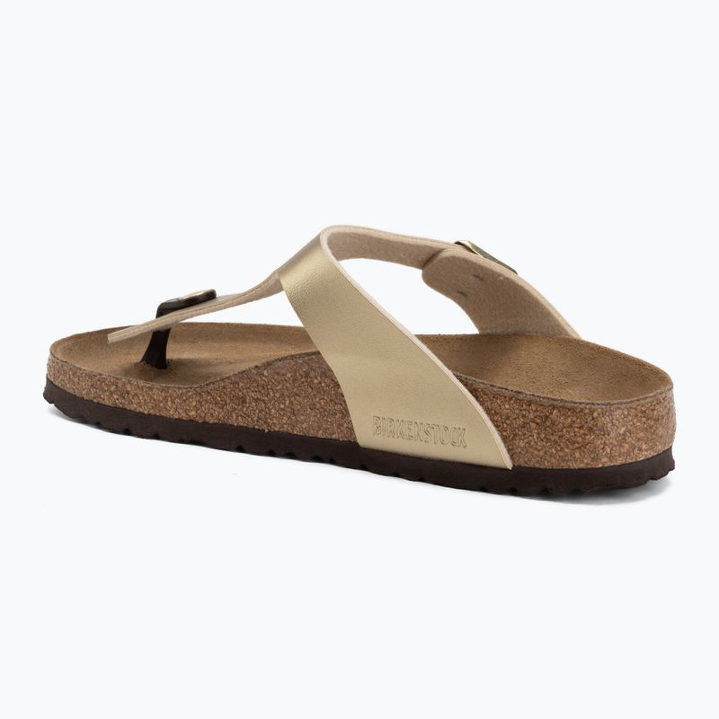 Japonki BIRKENSTOCK Gizeh Birko-Flor Narrow gold 3