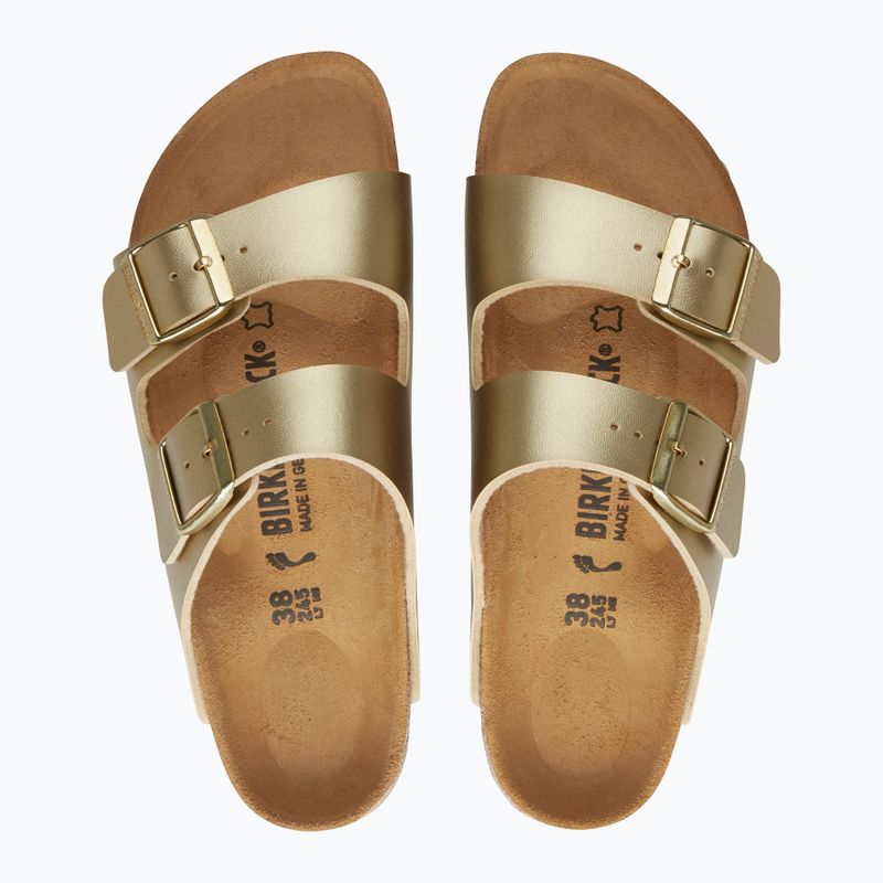 Klapki BIRKENSTOCK Arizona Birko-Flor gold 3