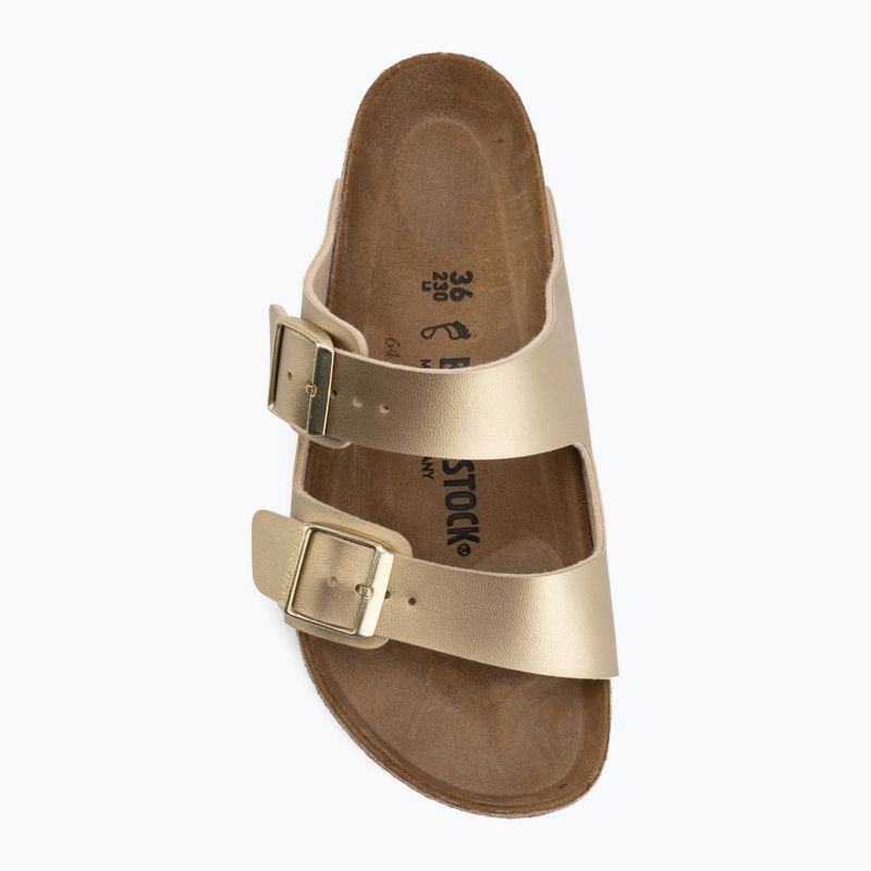Klapki BIRKENSTOCK Arizona Birko-Flor gold 5