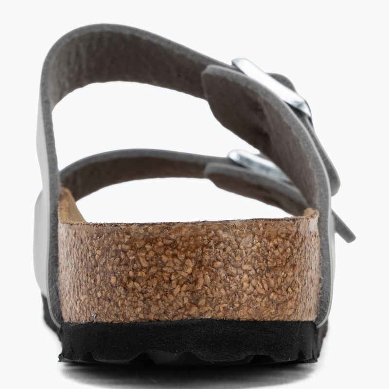 Klapki BIRKENSTOCK Arizona Birko-Flor silver 6