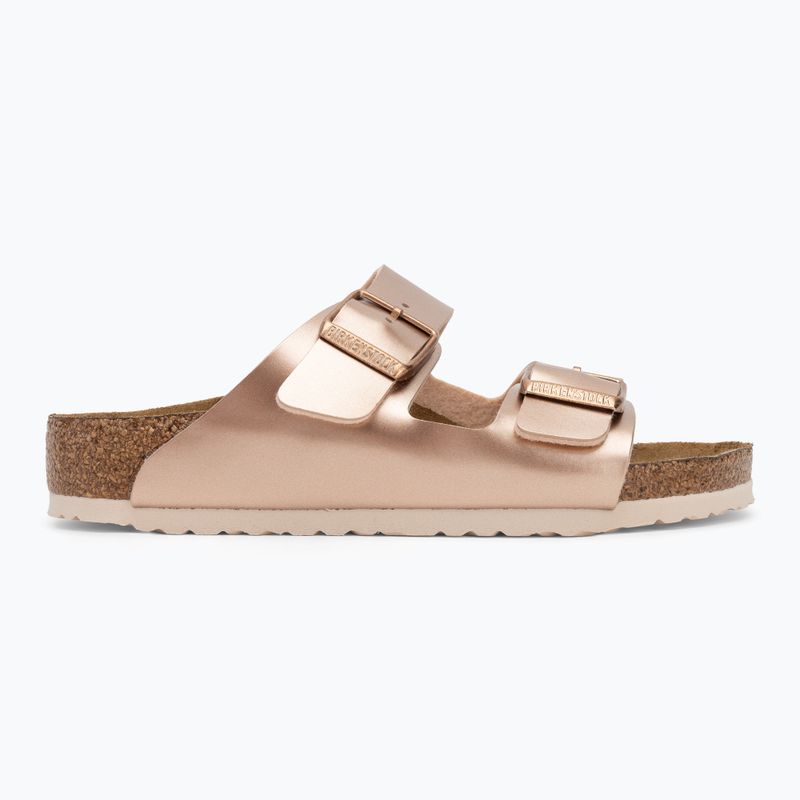 Klapki BIRKENSTOCK Arizona BF Regular electric metallic copper 2