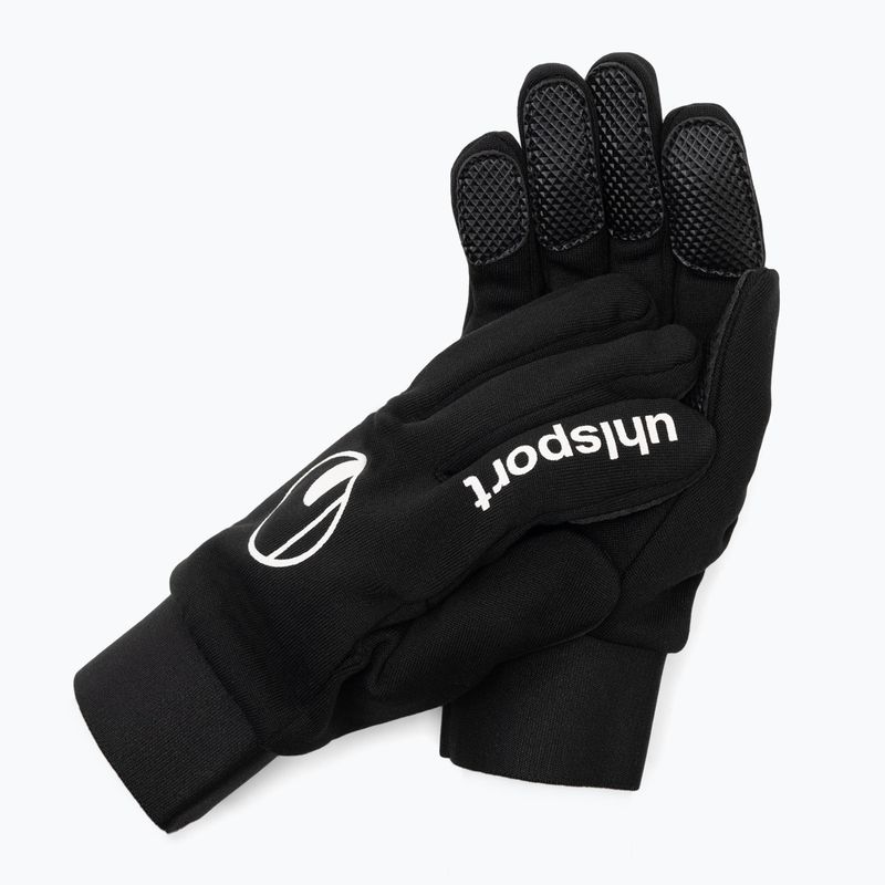 Rękawiczki piłkarskie uhlsport Player czarne