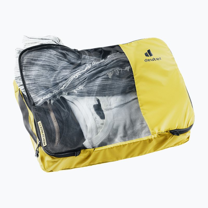 Pokrowiec deuter Mesh Zip Pack 10 l turmeric/black 6