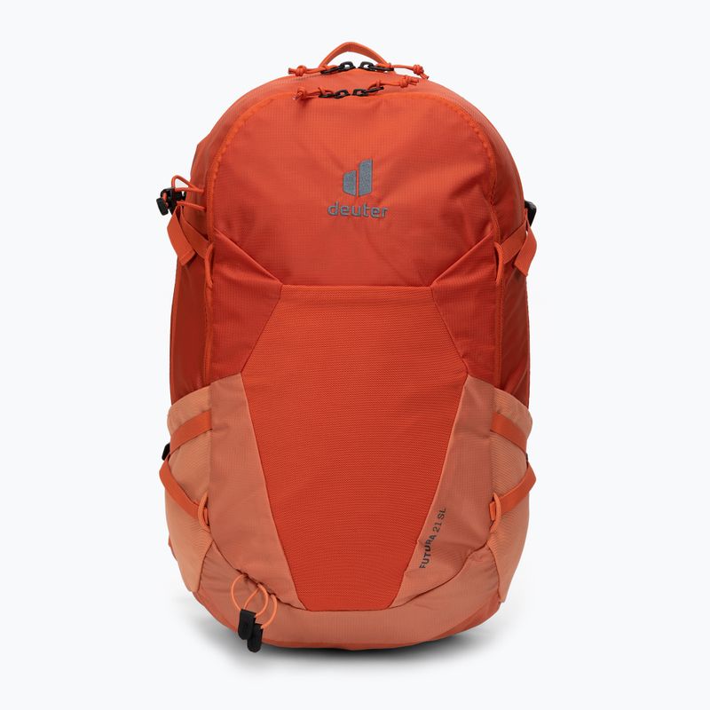 Plecak turystyczny damski deuter Futura 21 l SL paprika/sienna 2