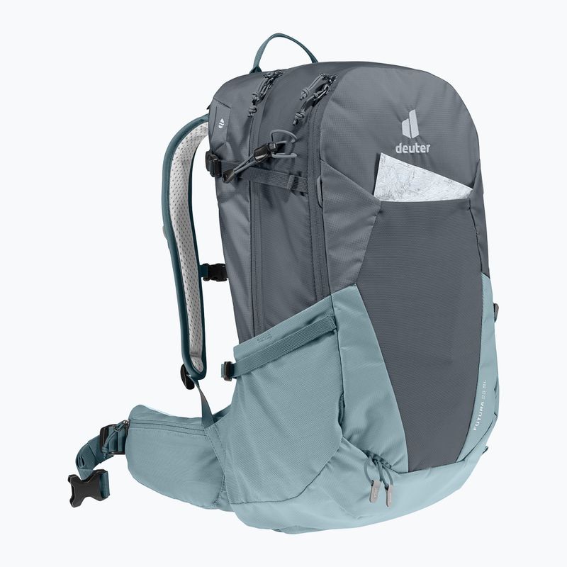 Plecak turystyczny damski deuter Futura 25 l SL graphite/shale 9