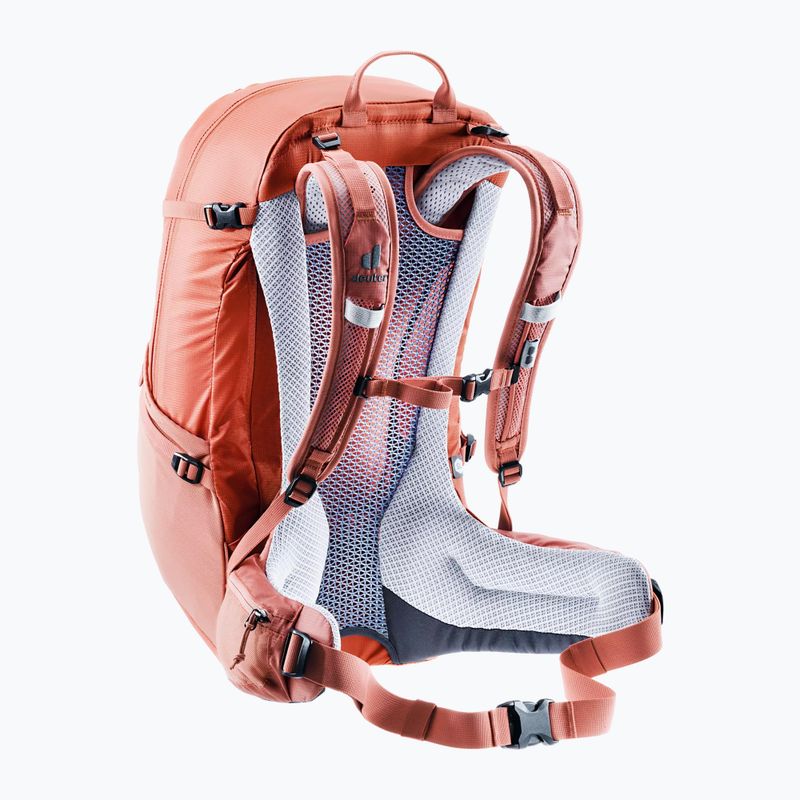 Plecak turystyczny damski deuter Futura 25 l SL paprika/sienna 2