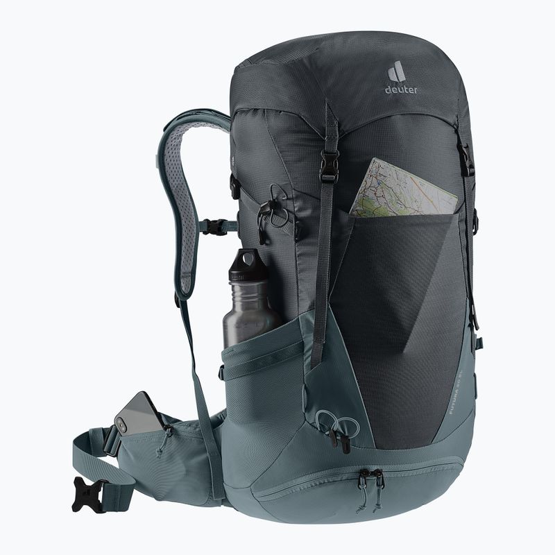 Plecak turystyczny damski deuter Futura 30 l SL graphite/shale 8