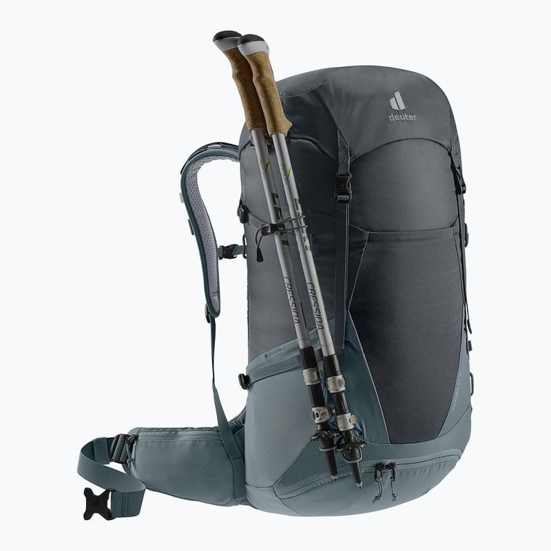 Plecak turystyczny damski deuter Futura 30 l SL graphite/shale 9