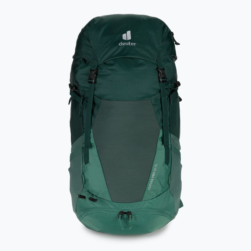 Plecak turystyczny damski deuter Futura Pro 34 l SL forest/seagreen