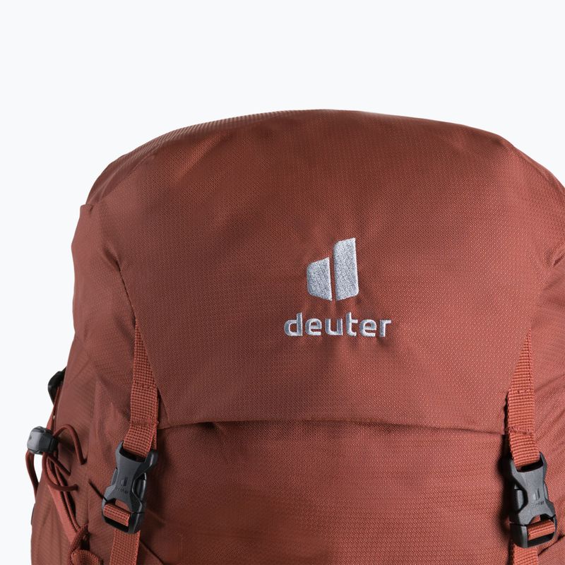 Plecak turystyczny damski deuter Futura Pro 34 l SL redwood/lava 5