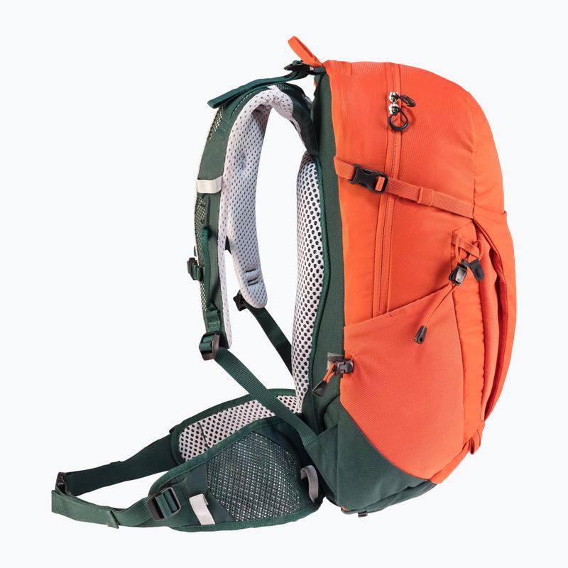 Plecak turystyczny damski deuter Trail 24 l SL paprika/forest 3