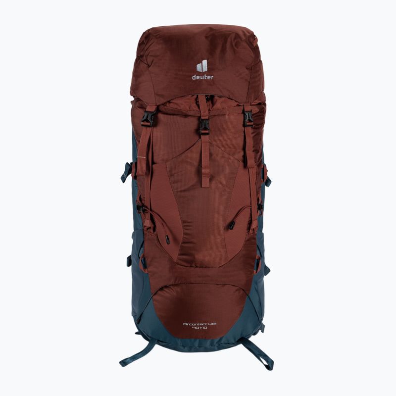 Plecak trekkingowy deuter Aircontact Lite 40 + 10 l redwood/arctic