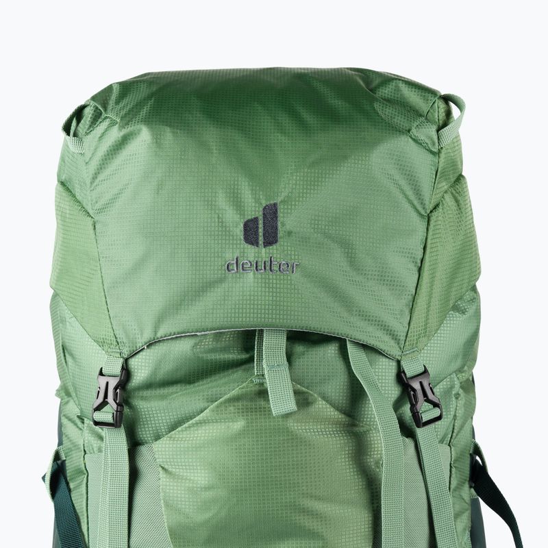 Plecak trekkingowy damski deuter Aircontact Lite 45 + 10 l SL aloe/forest 4