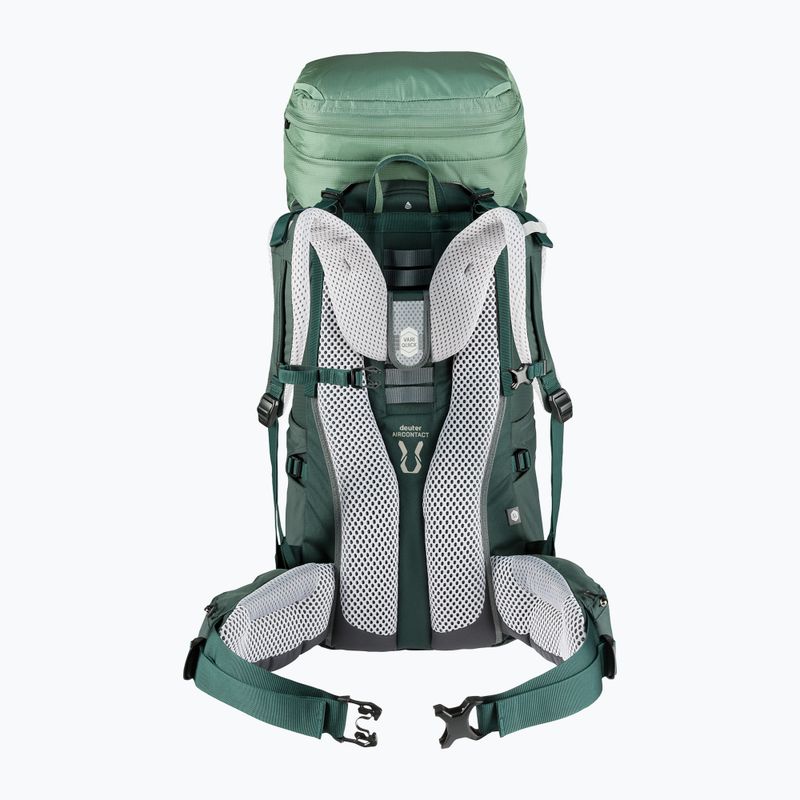 Plecak trekkingowy damski deuter Aircontact Lite 45 + 10 l SL aloe/forest 10