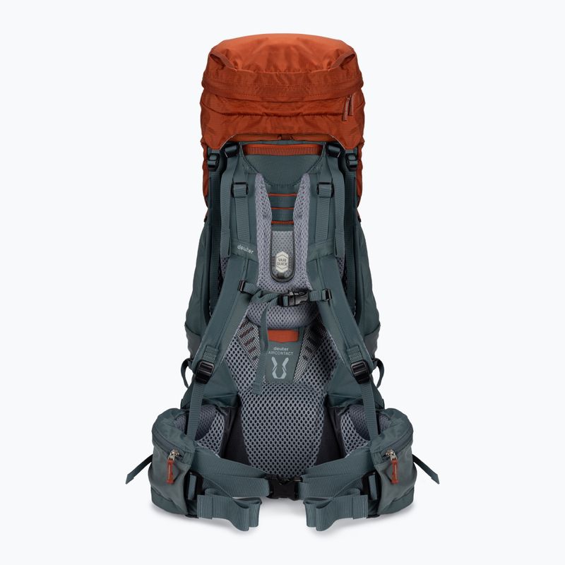 Plecak trekkingowy deuter Aircontact 45 + 10 l lava/teal 2