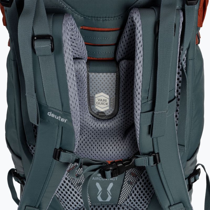 Plecak trekkingowy deuter Aircontact 45 + 10 l lava/teal 7