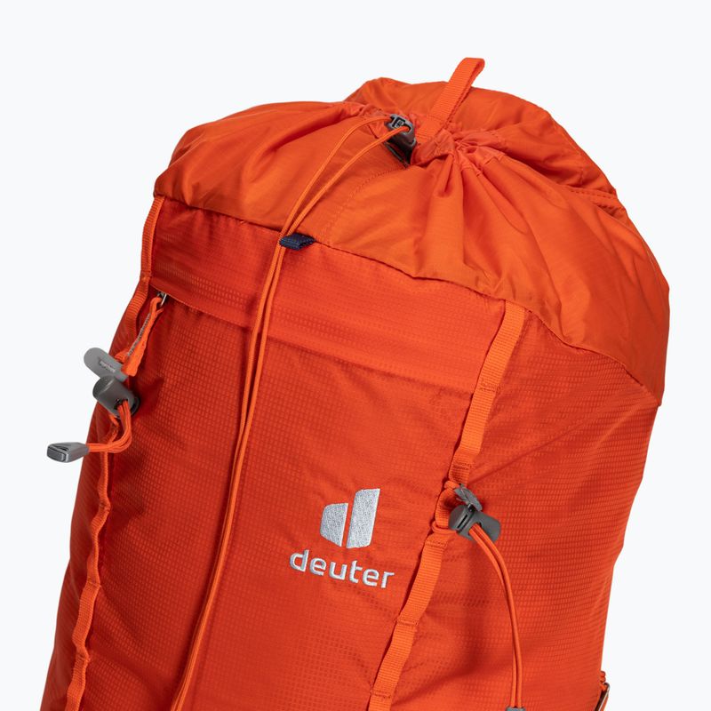 Plecak wspinaczkowy deuter Guide Lite 24 l papaya/navy 4