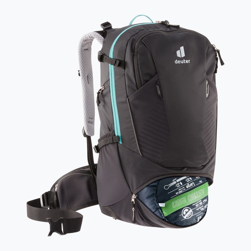 Plecak rowerowy damski deuter Trans Alpine 28 l SL black 4