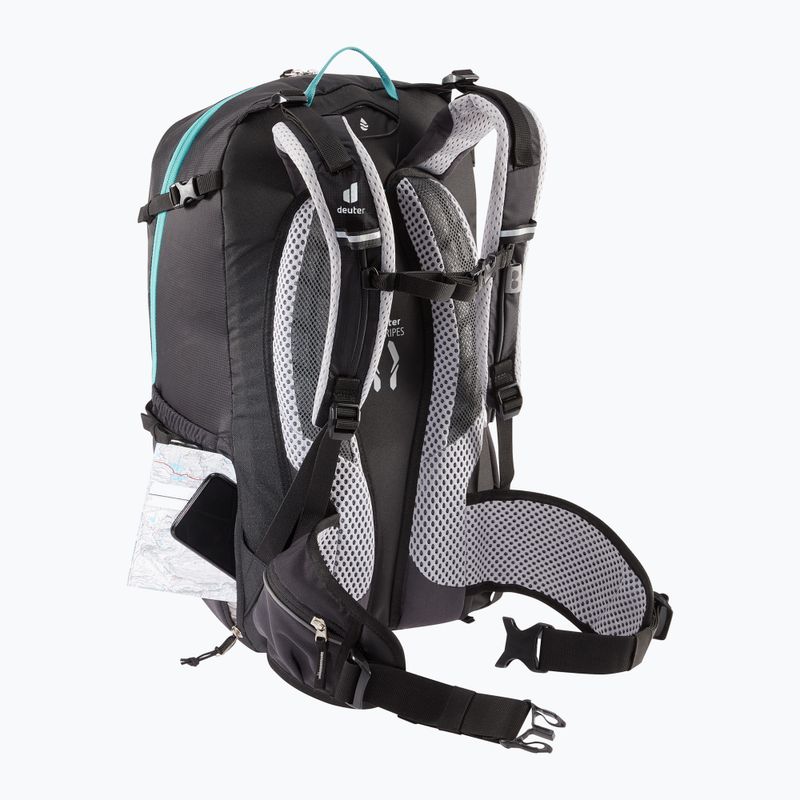 Plecak rowerowy damski deuter Trans Alpine 28 l SL black 6