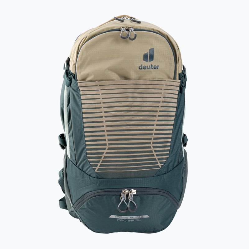 Plecak rowerowy damski deuter Trans Alpine Pro 26 l SL sand/teal