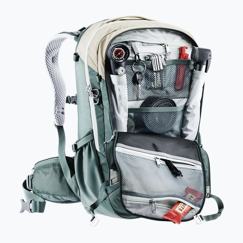 Plecak rowerowy damski deuter Trans Alpine Pro 26 l SL sand/teal 9