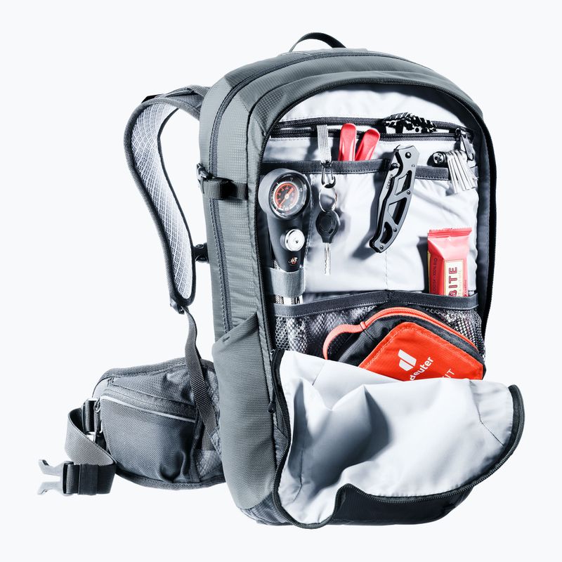 Plecak rowerowy damski deuter Flyt 12 l SL graphite/black 11