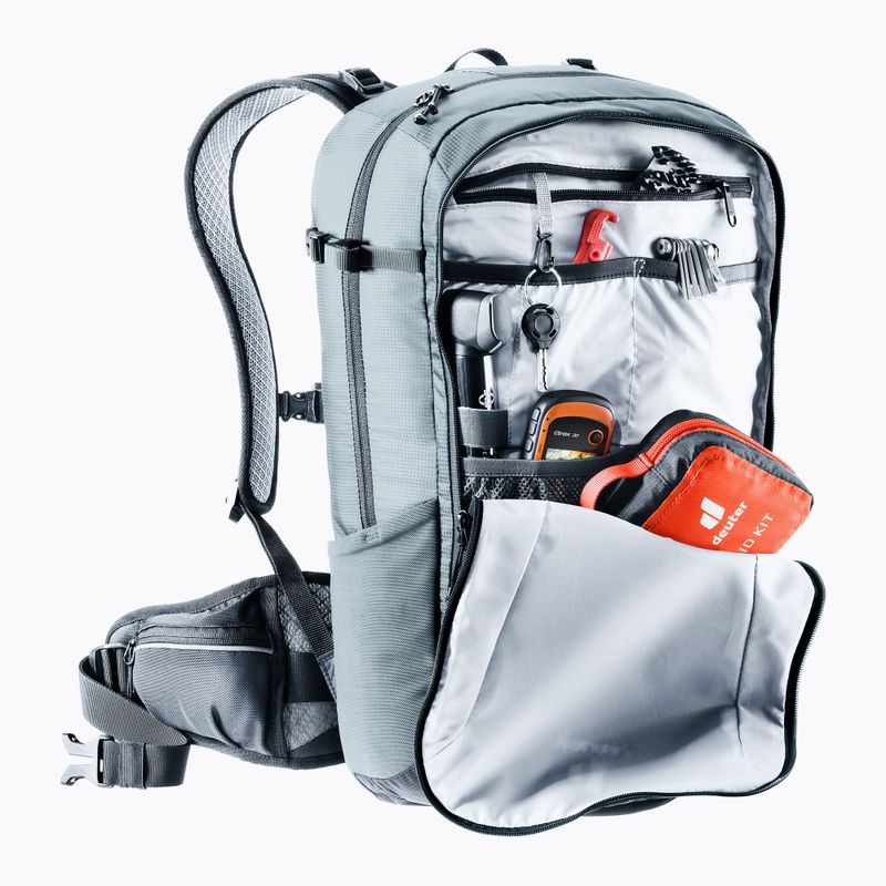 Plecak rowerowy deuter Flyt 20 l graphite/black 7