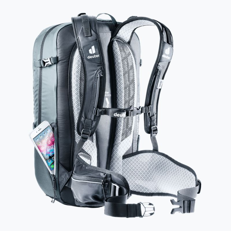 Plecak rowerowy deuter Flyt 20 l graphite/black 8