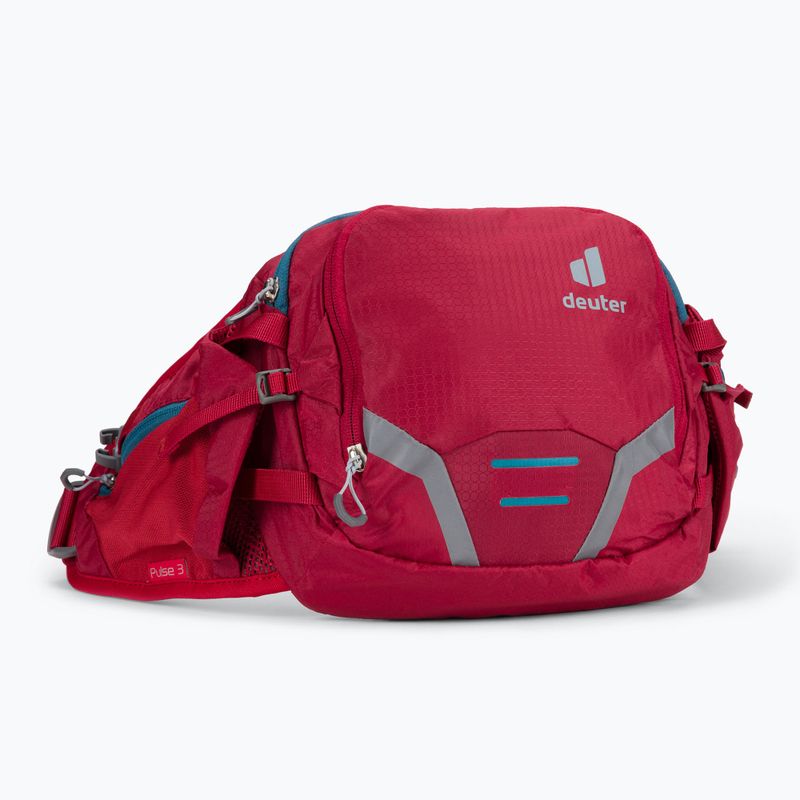 Pas do biegania deuter Pulse 3 cranberry
