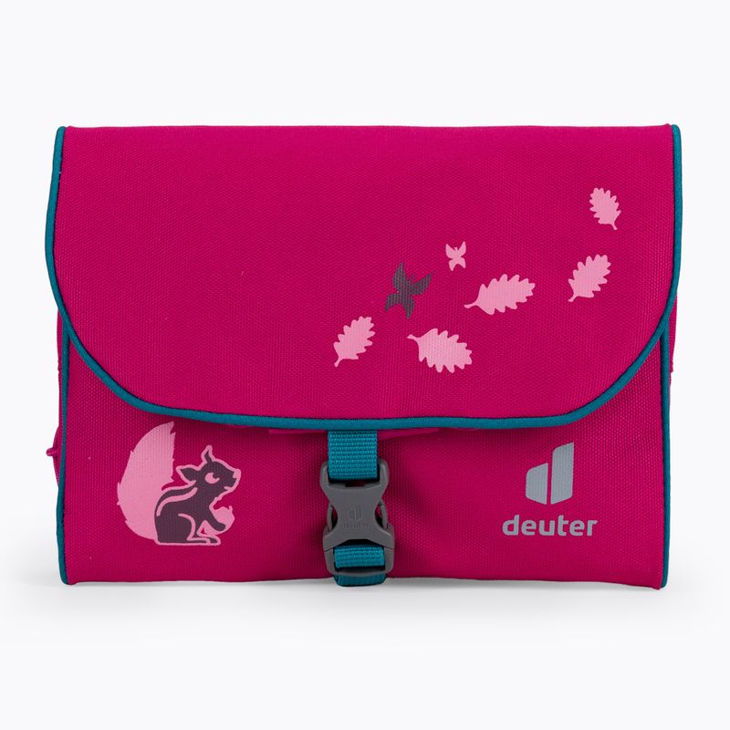 Kosmetyczka dziecięca deuter Wash Bag Kids magenta