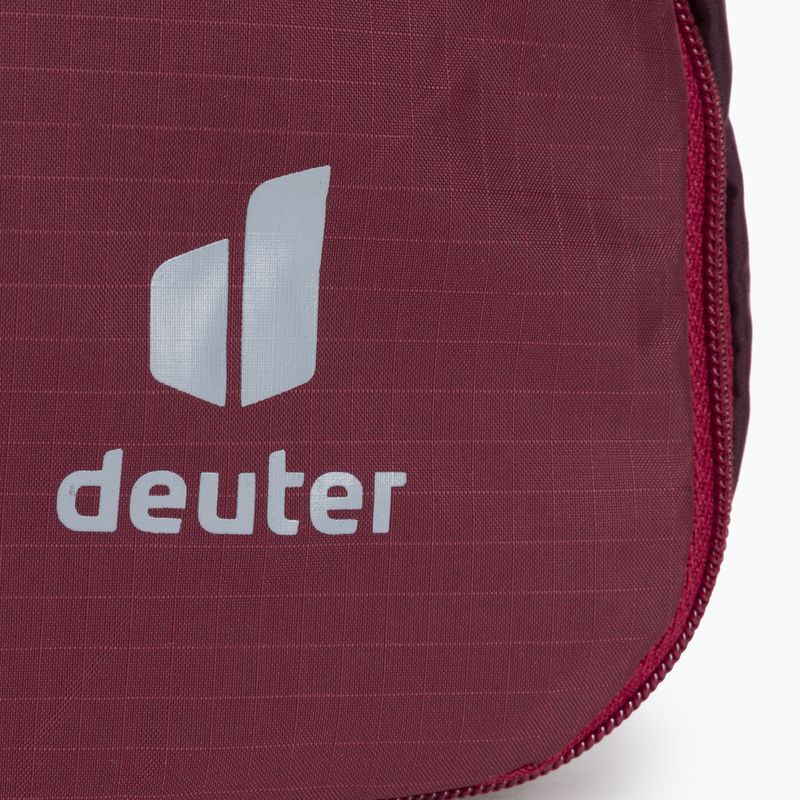 Kosmetyczka deuter Wash Center Lite II maron/aubergine 4