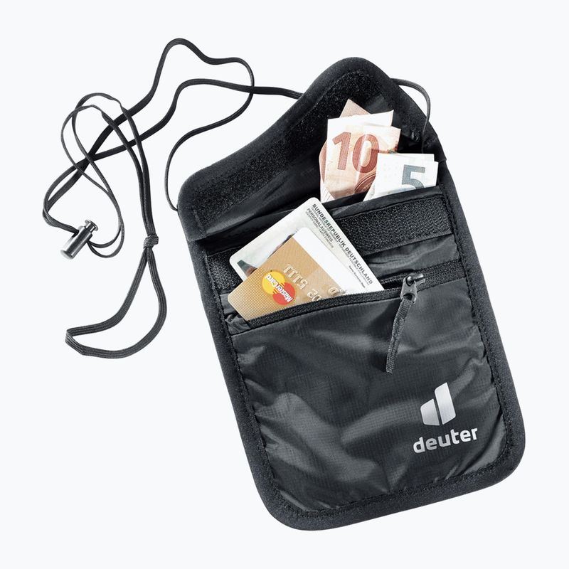 Saszetka deuter Security Wallet II black 4