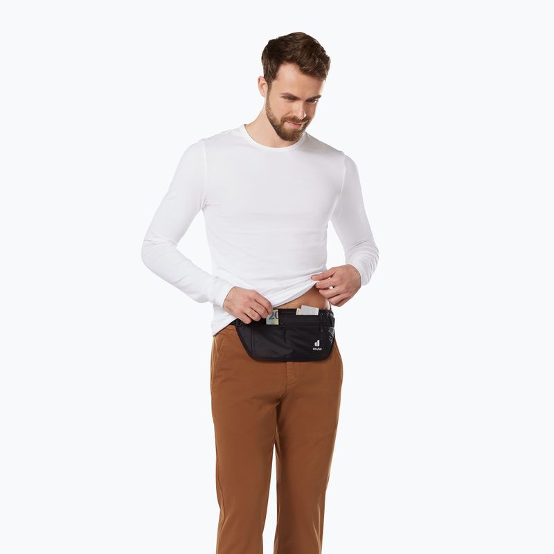 Saszetka nerka deuter Security Money Belt II black 8