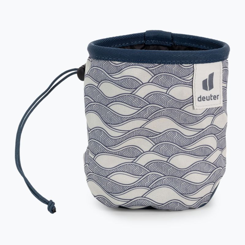 Woreczek na magnezję deuter Gravity Chalk Bag I bone waves/ marine