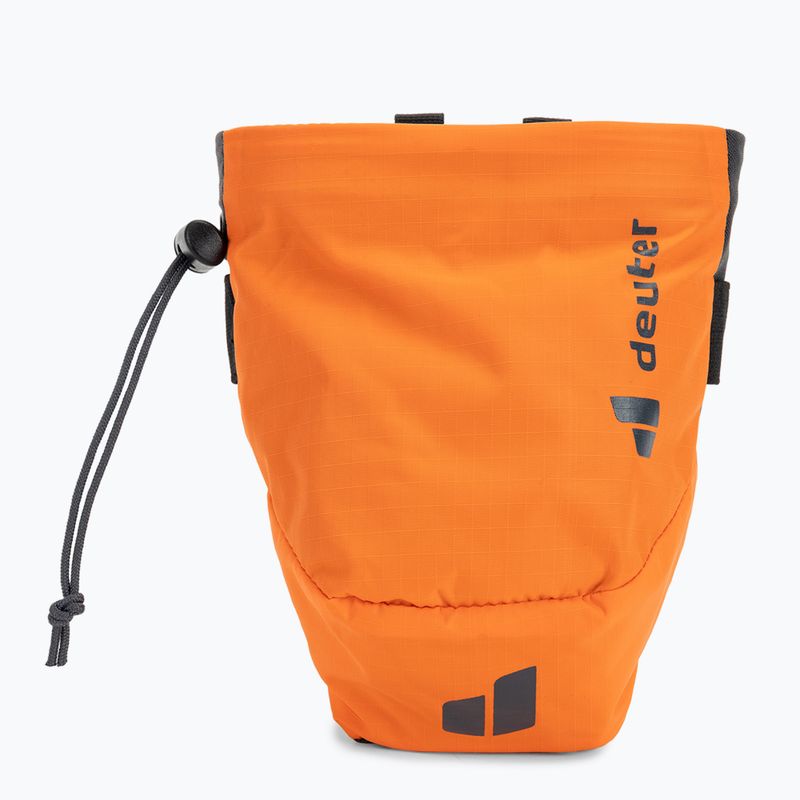 Woreczek na magnezję deuter Gravity Chalk Bag II saffron/graphite