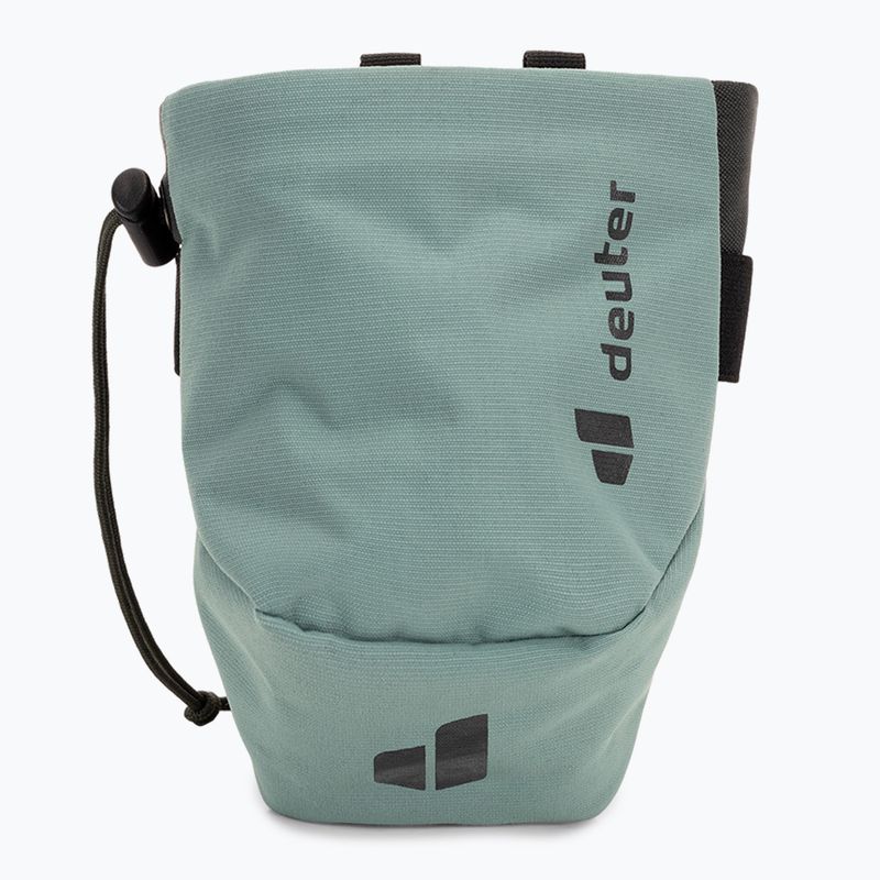 Woreczek na magnezję deuter Gravity Chalk Bag II jade/ivy