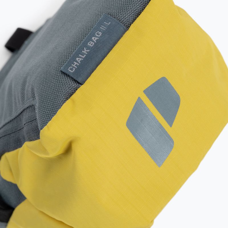 Woreczek na magnezję deuter Gravity Chalk Bag II corn/teal 4