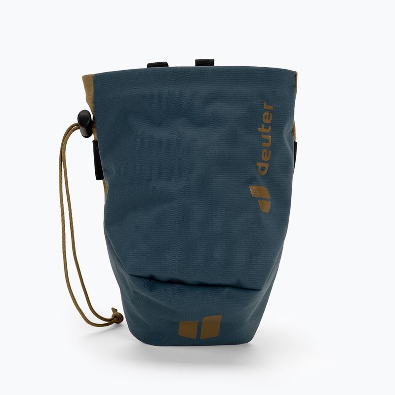 Woreczek na magnezję deuter Gravity Chalk Bag II arctic/clay