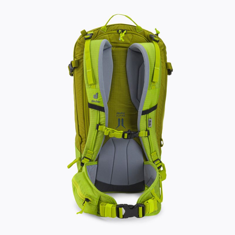 Plecak skiturowy deuter Freerider 30 l citrus/ moss 2