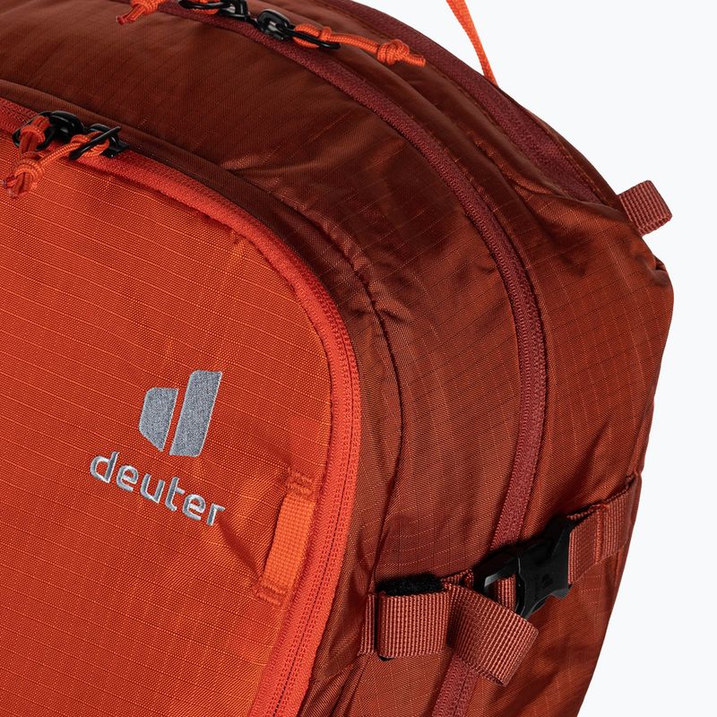 Plecak skiturowy deuter Freerider 30 l papaya/ lava 4