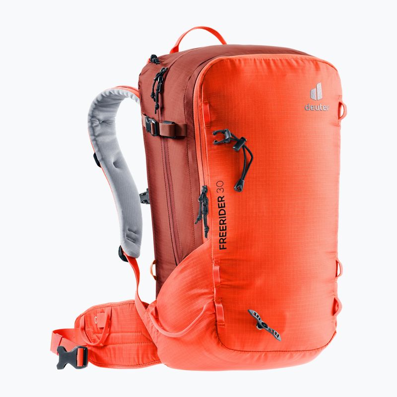 Plecak skiturowy deuter Freerider 30 l papaya/ lava 10