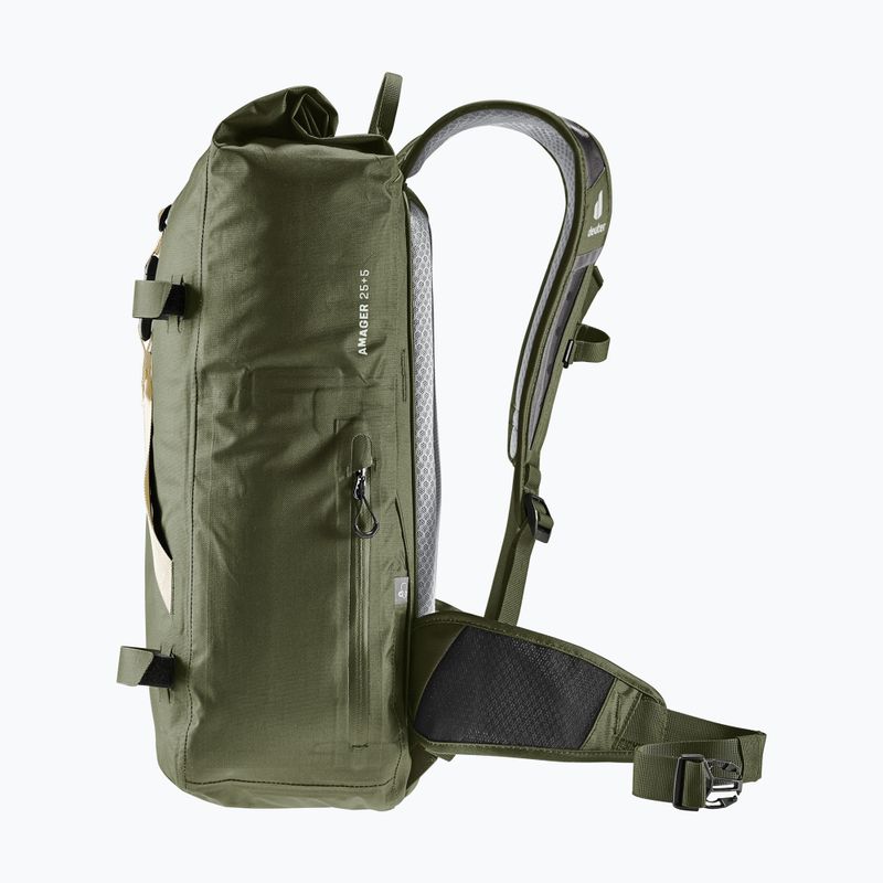 Plecak rowerowy Deuter Amager 25+5 l khaki 3