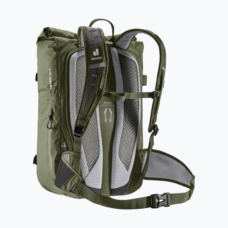 Plecak rowerowy Deuter Amager 25+5 l khaki 6